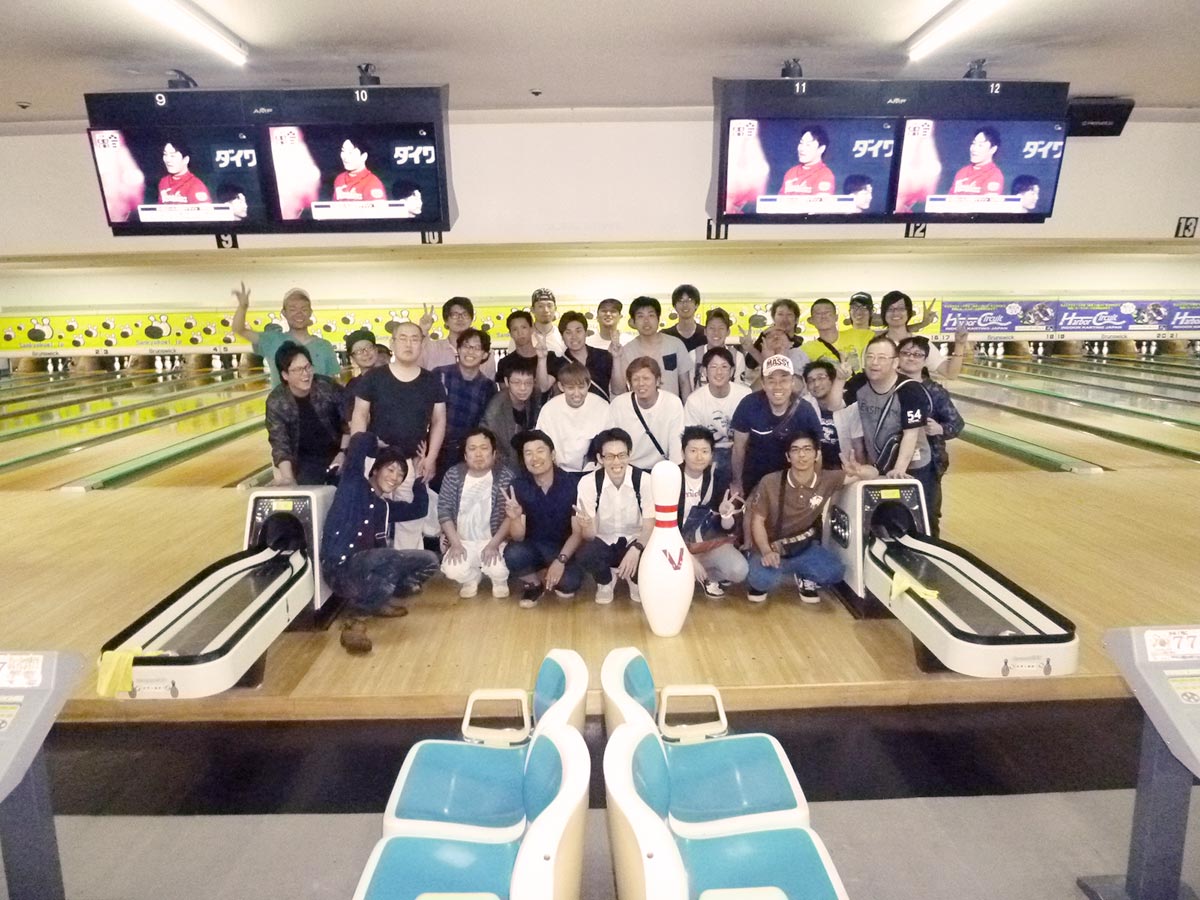 画像：ボウリング大会